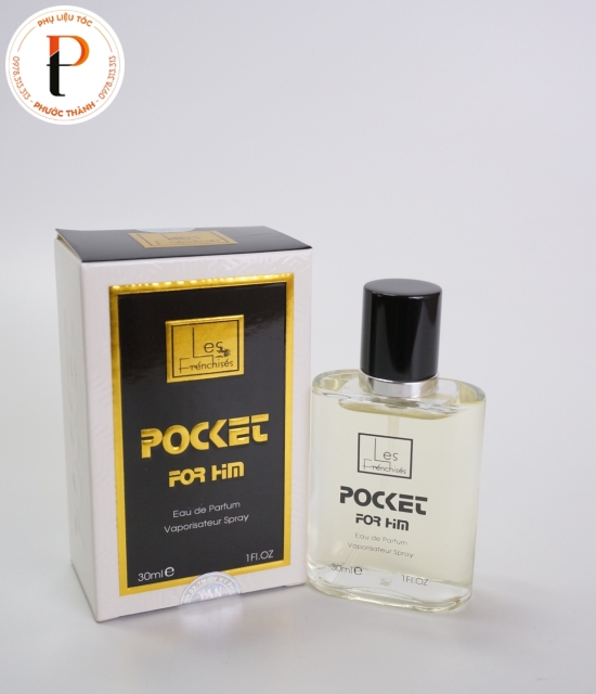 ước hoa nam  Pocket (Đen)