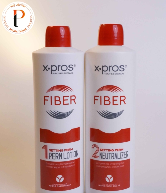 Uốn nóng Xpros Fiber, giúp tóc căng bóng - chắc khỏe