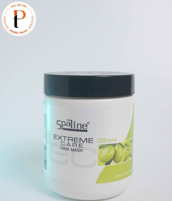 Mặt nạ ủ tóc Spaline - tinh chất Olive 600ml