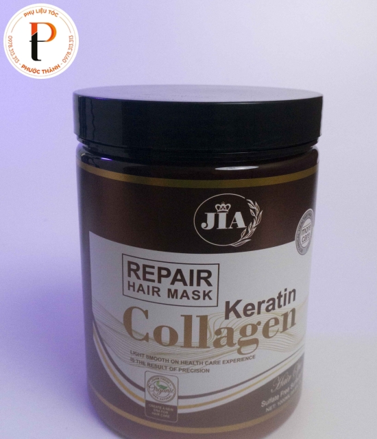 Mặt nạ ủ tóc phục hồi hư tổnJIA Rosemary - Keratin