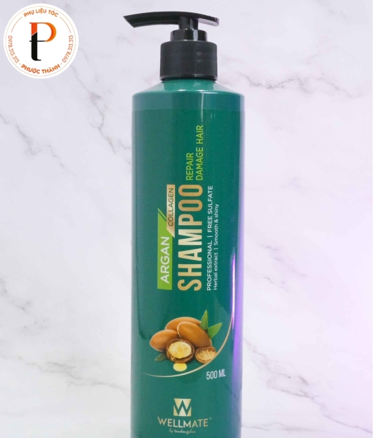 Dầu Gội Phục Hồi  Wellmate Argan