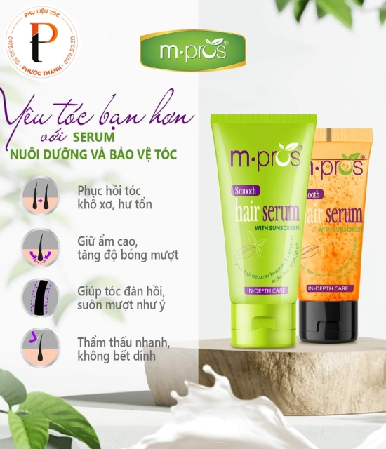 Serum Mrpos nuôi dưỡng, bảo vệ tóc