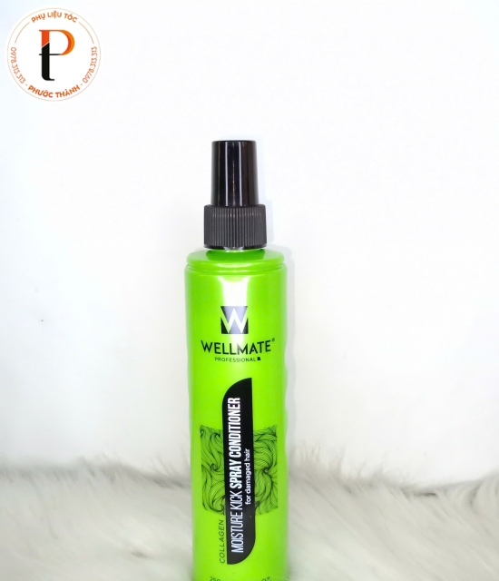 Xịt Dưỡng Tóc WELLMATE xanh lá