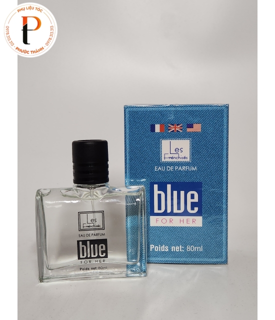 Nước hoa Les Frenchises Blue for Her