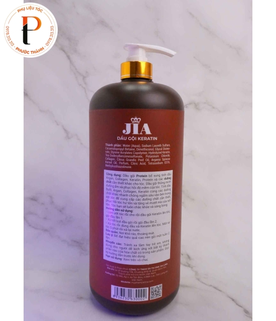 Dầu gội phục hồi JIA Keratin