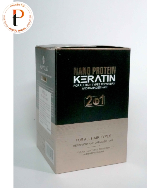 Mặt nạ dưỡng tóc nuvola keratin & nanoprotein