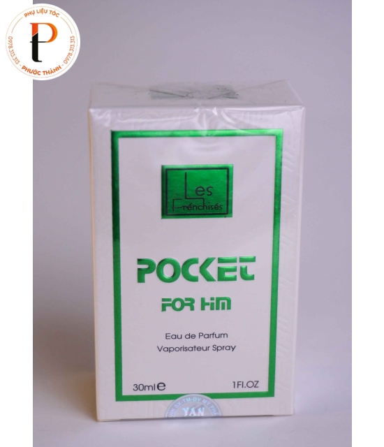 Nước hoa nam  Pocket (Xanh lá)