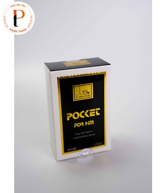 ước hoa nam  Pocket (Đen)