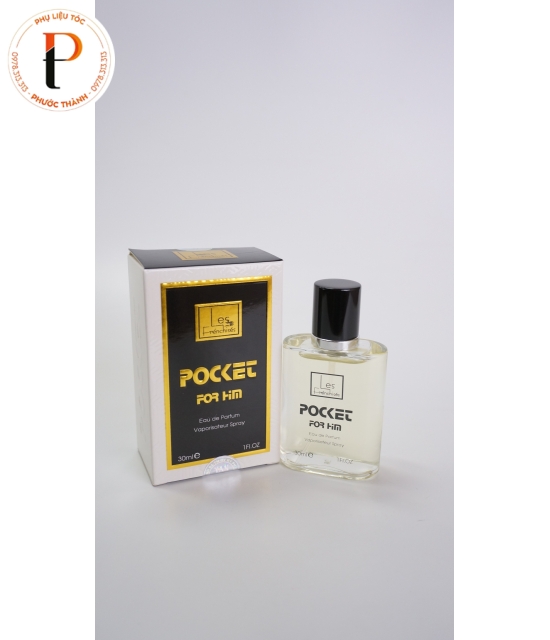 ước hoa nam  Pocket (Đen)