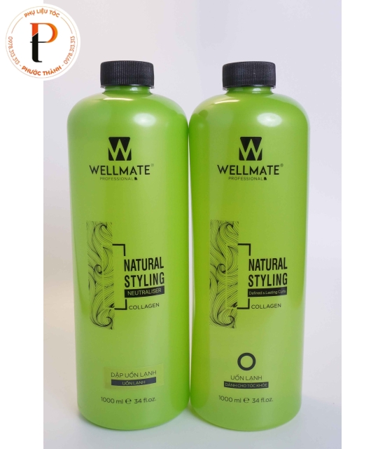 Uốn lạnh thông minh collagen WELLMATE Natural Styling