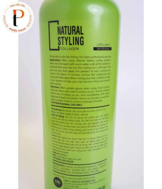 Uốn lạnh thông minh collagen WELLMATE Natural Styling