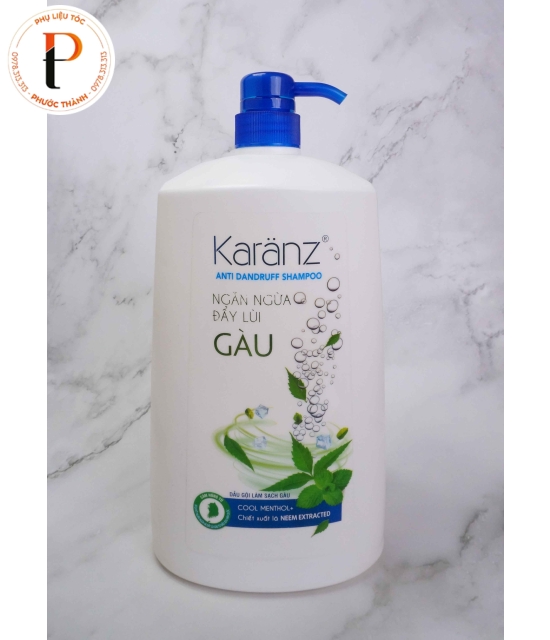 Dầu gội Karanz hương hoa Bạc hà, ngăn ngừa - đẩy lui gàu