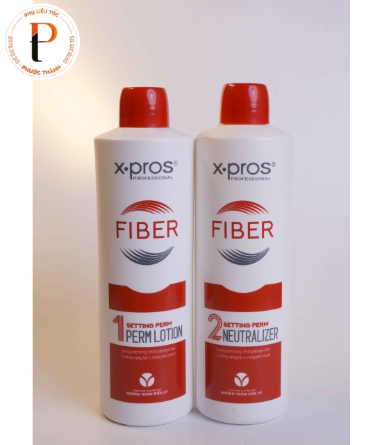Uốn nóng Xpros Fiber, giúp tóc căng bóng - chắc khỏe
