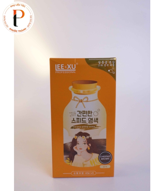 Gội phủ bạc Lee Xu - màu nâu hạt dẻ