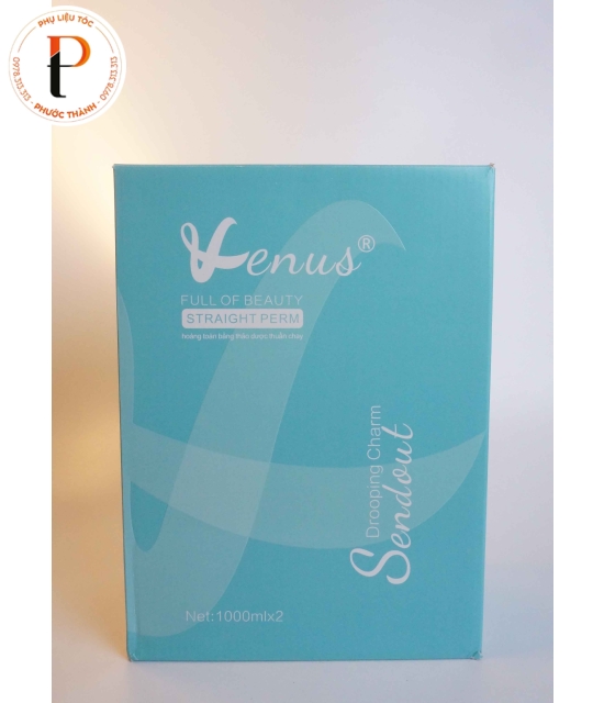 Thuốc Duỗi, Uốn Cao Cấp Đặc Biệt Venus – Siêu Bóng Mượt, Dưỡng Tóc Mềm Mại