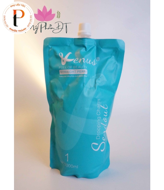 Thuốc Duỗi, Uốn Cao Cấp Đặc Biệt Venus – Siêu Bóng Mượt, Dưỡng Tóc Mềm Mại