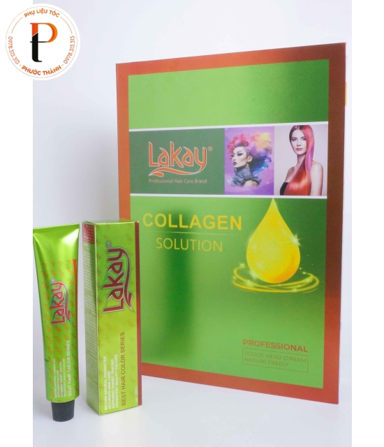 Thuốc nhuộm tóc Lakay - lên màu chuẩn, bền đẹp, dưỡng tóc