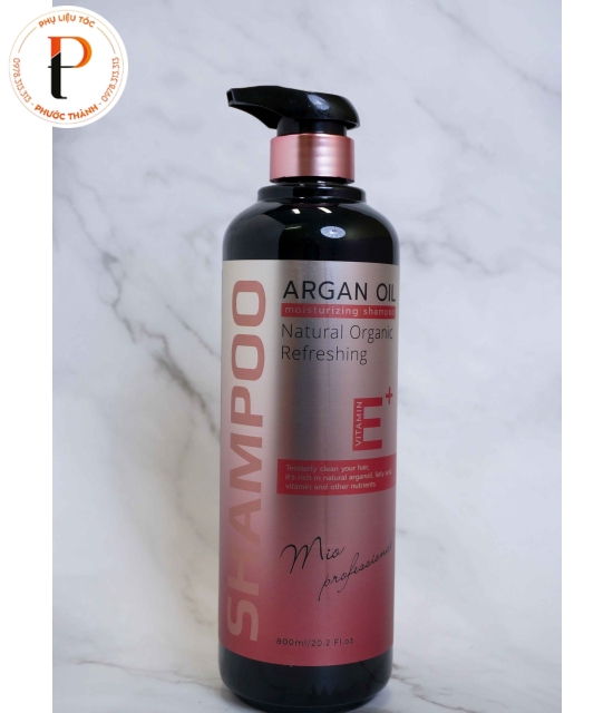 Cặp gội - xả MIO chiết xuất Argan, chứa Vitamin E