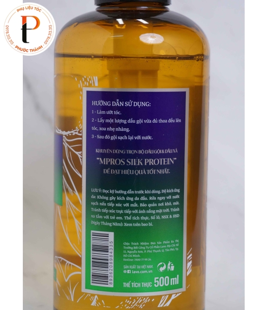 Dầu gội Mpros - protein tơ tằm