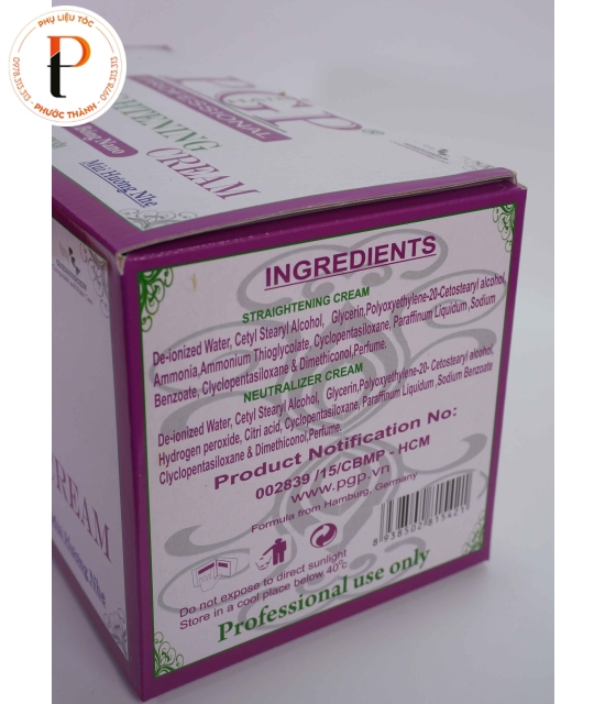 Kem duỗi tóc PGP nano 1000ml