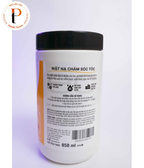 Mặt nạ ủ tóc Spaline - vitamin B5 850ml