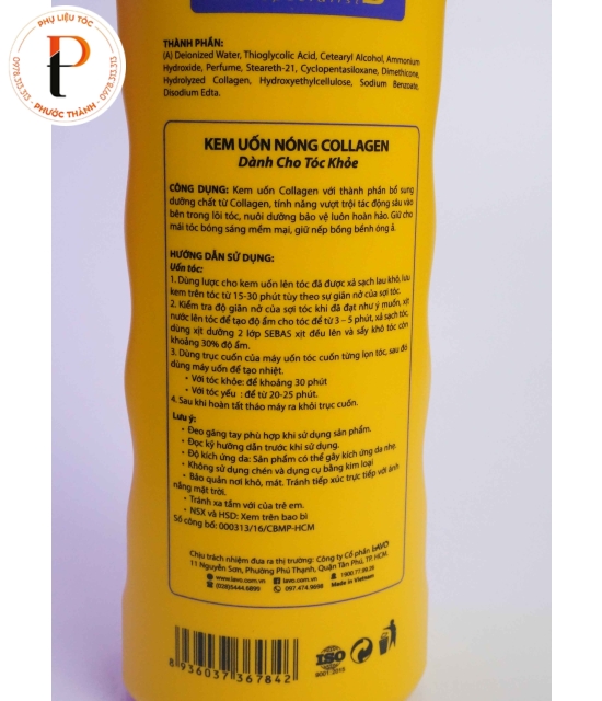 Kem Uốn Nóng Sebas 1000ml