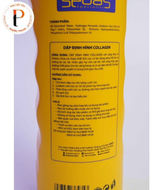 Kem Uốn Nóng Sebas 1000ml