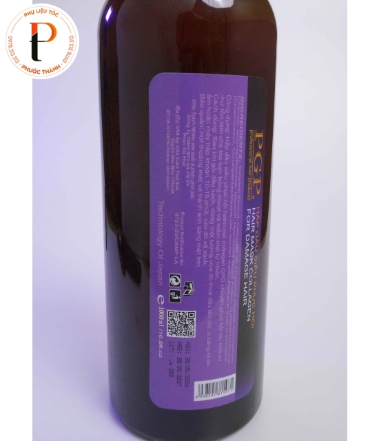 Hấp Dầu Siêu Phục Hồi Tóc Hư Tổn PGP