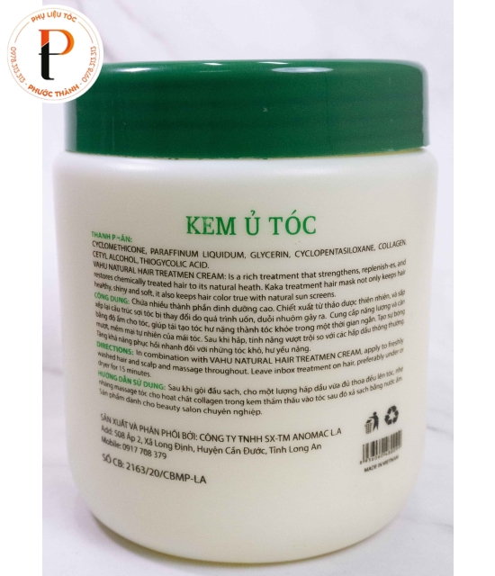 Kem ủ tóc Vahu Collagen
