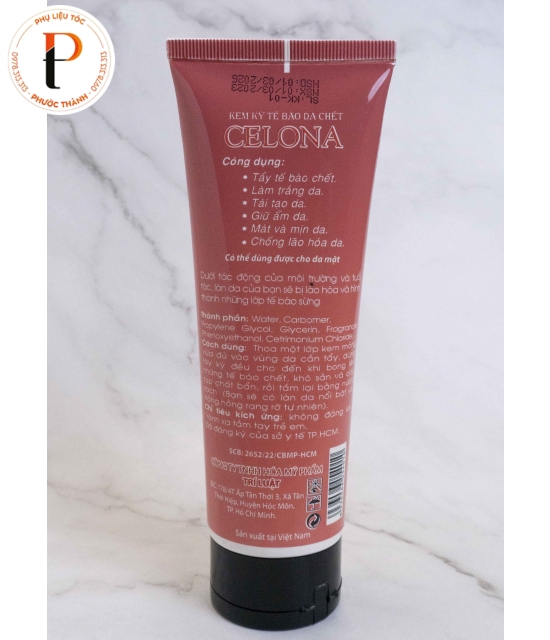 Kem tẩy tế bào chết Celona hương Quế Hồi