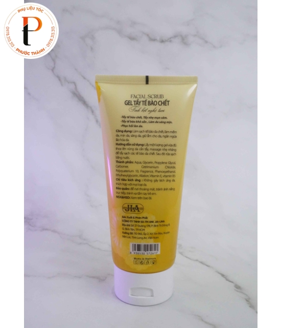 Gel tẩy tế bài chết JIA - tinh bột nghệ