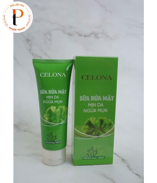 Sữa rửa mặt Celona mịn da, ngừa mụn