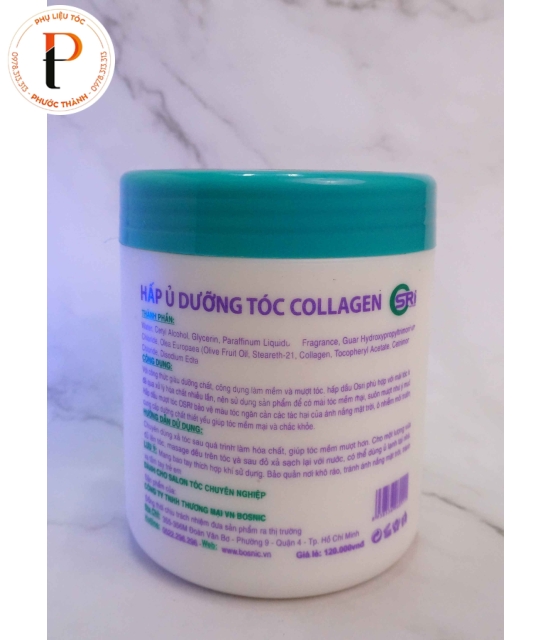 Kem ủ tóc collagen Osri (tím)