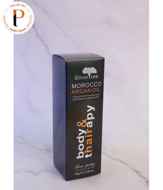 Tinh dầu Argan Morocco Silver Tree body & Hair therapy
