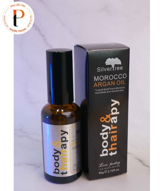 Tinh dầu Argan Morocco Silver Tree body & Hair therapy