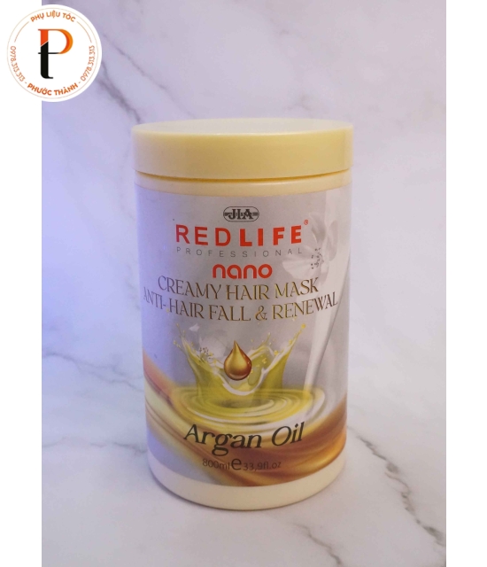 Mặt Nạ Tóc Argan Oil Redlife Nano