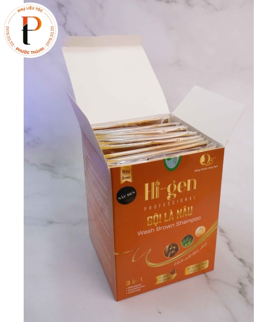 Dầu gội Hi-gen, Gội Là Nâu