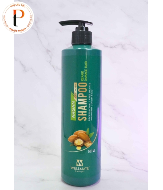 Dầu Gội Phục Hồi  Wellmate Argan