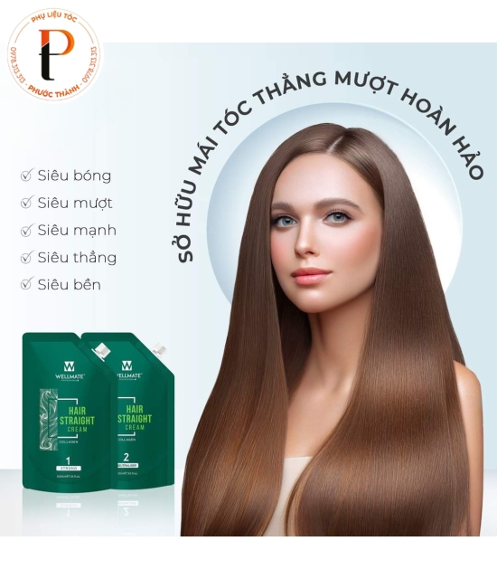 Túi Duỗi Siêu Mượt Wellmate Argan 1000ml