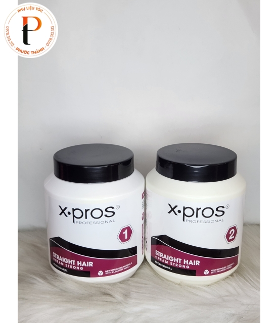 Kem duỗi thẳng tóc chuyên nghiệp - Xpros Plus (1000ml)